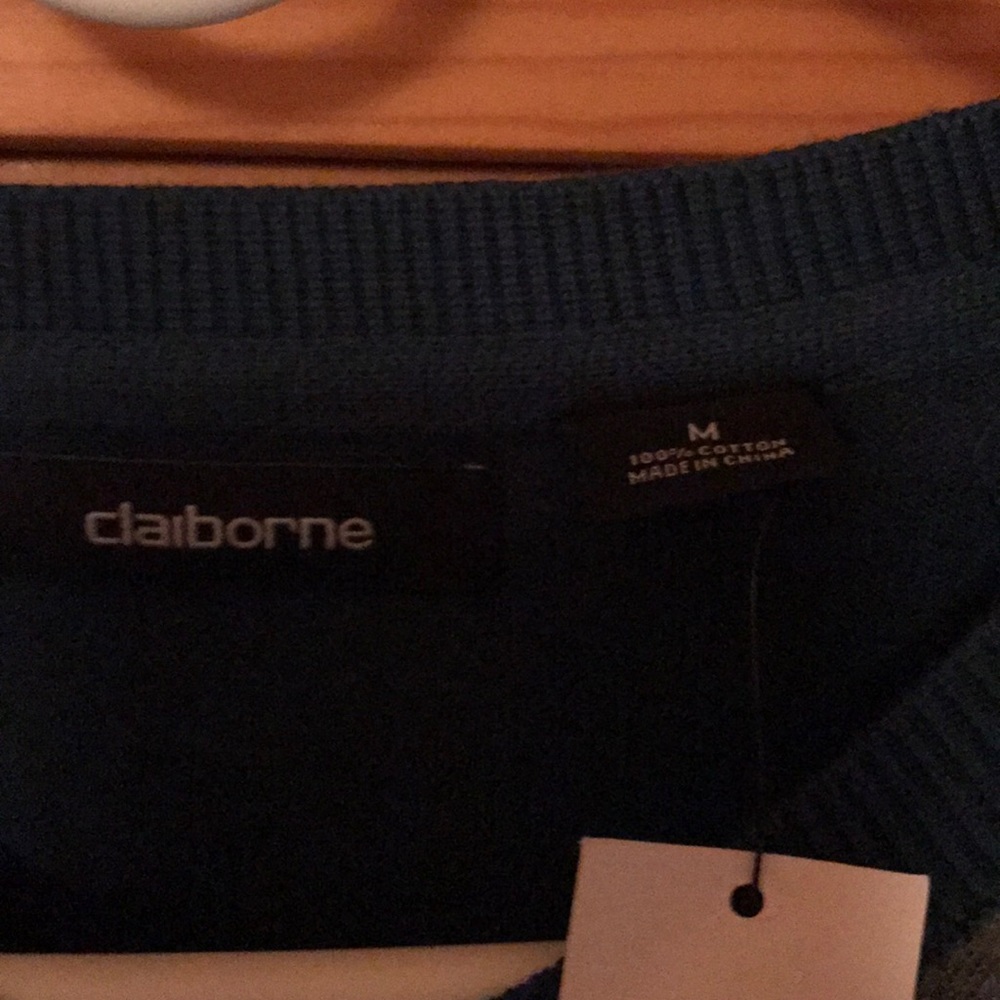 New with tags Liz Claiborne men’s Medium sweater - Picture 3 of 7